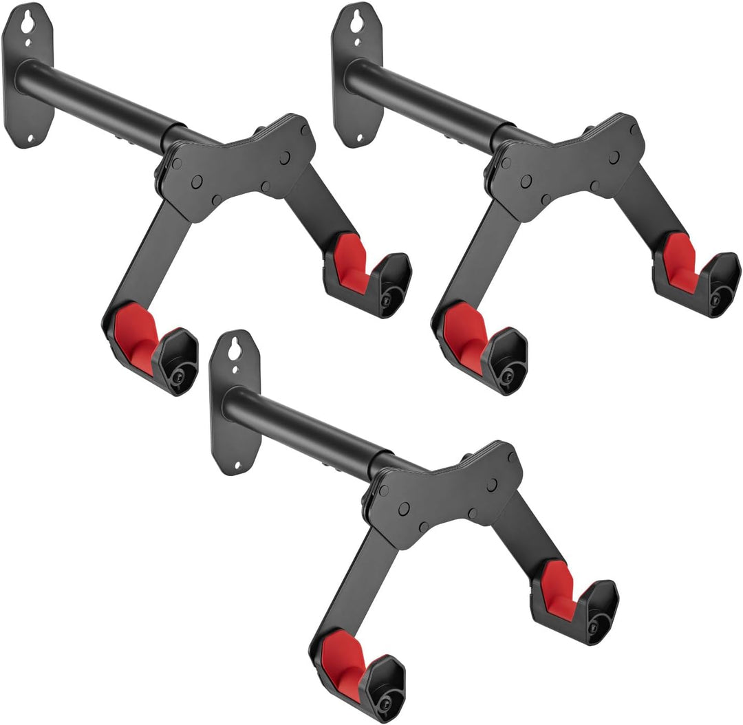 HOKO-VELO 25 3er set verstellbare Fahrrad Wand Halterung/Rahmenhalter mit Silikon-Schutz als Geschen