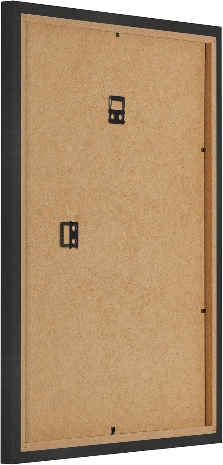 yd. Your Decoration - Bilderrahmen 75x100 cm - Schwarz Matt - Bilderrahmen aus MDF mit Acrylglas - A