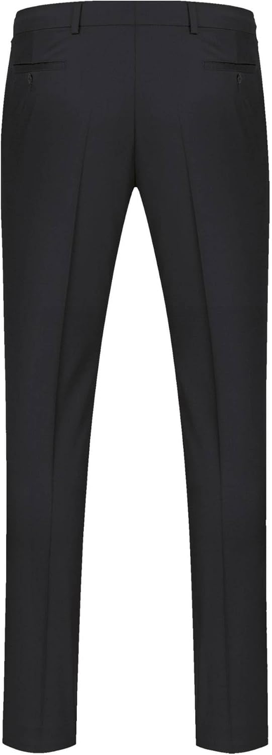 Greiff Grösse 48 Corporate Wear Modern Herren Hose Slim Fit Schwarz Modell 1327