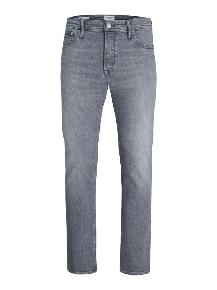 JACK & JONES Herren Jeans JJIMIKE JJORIGINAL AM 422 - Relaxed Fit - Grau - Grey 30W / 34L Grey Denim