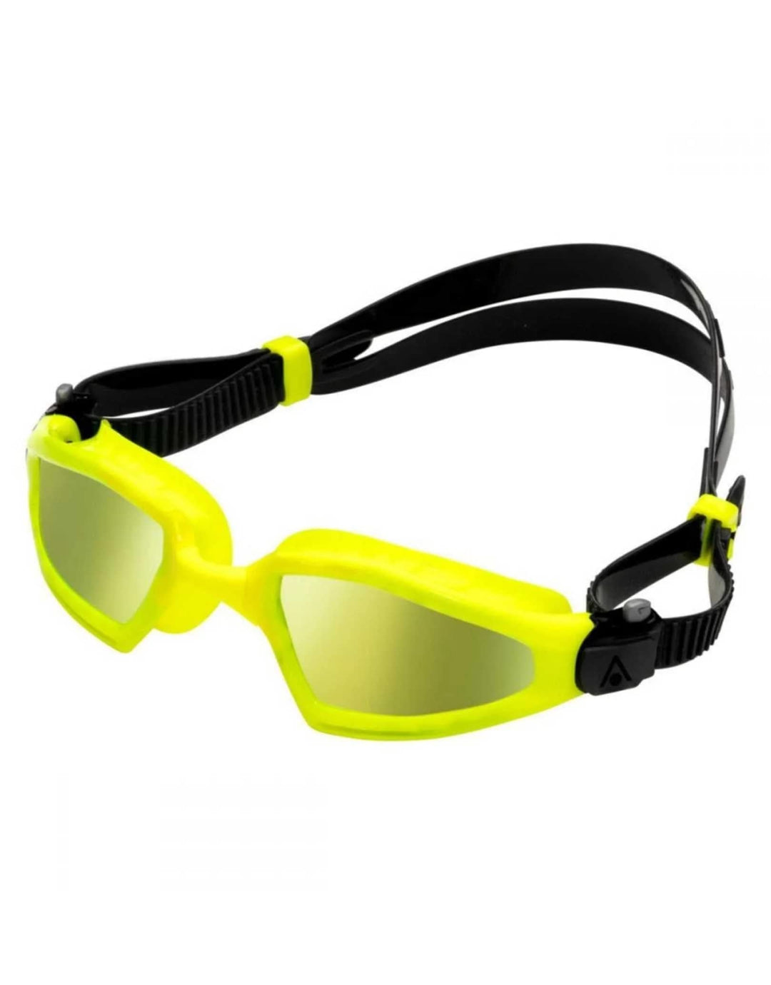 Aquasphere Kayenne Pro Titanium Mirror - verspiegelte Schwimmbrille, Farbe:neongelb