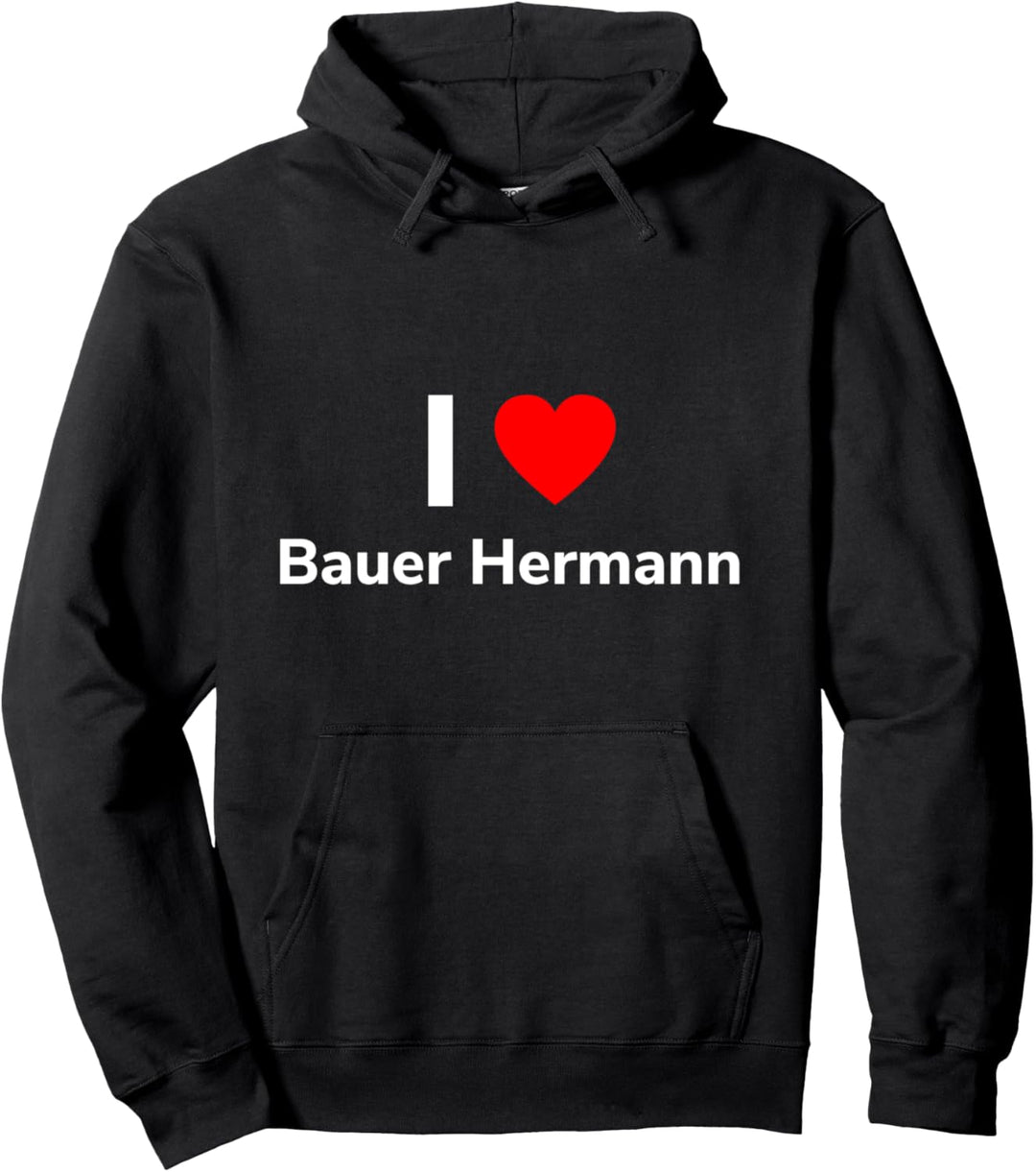 Bauer Hermann Landwirt Lohner Landwirtschaft Landjugend Pullover Hoodie
