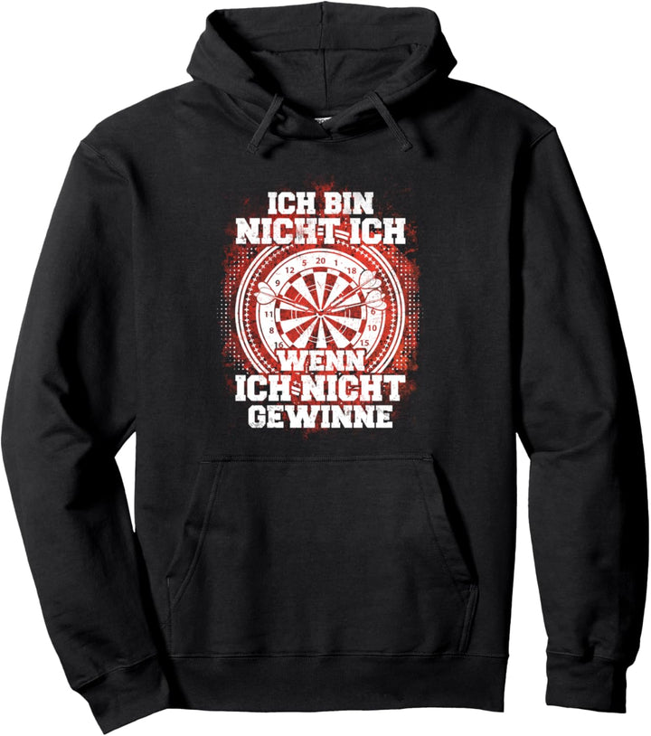 Lustiges Dart Dartboard Dartpfeil Dartsports Spieler Motiv Pullover Hoodie