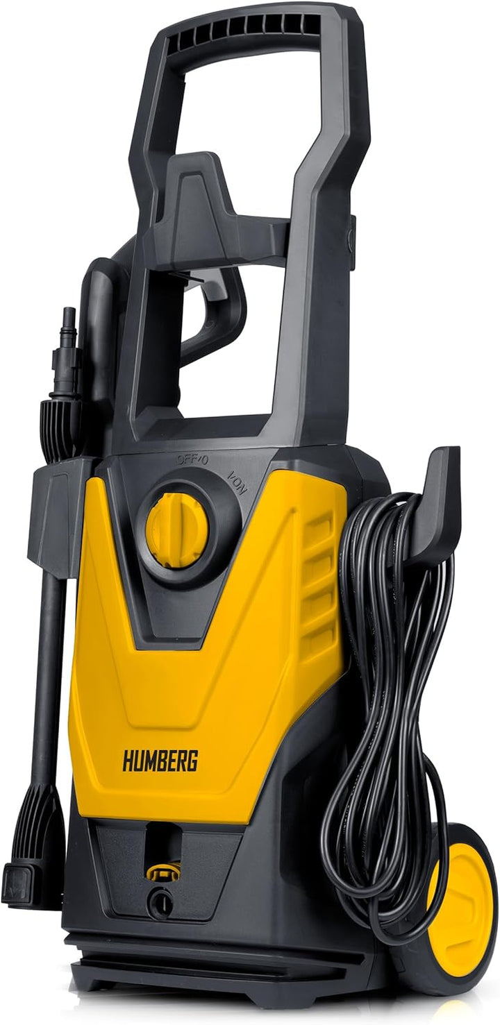 Humberg Hochdruckreiniger - 1800W Profi Auto-Waschanlage mit 230 Bar EW - Aluminiumpumpe Selbstansau