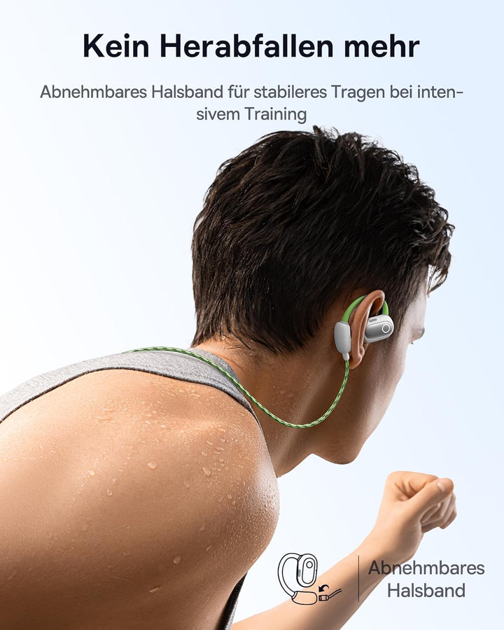 Baseus Eli Sport 1 Open Ear kopfhörer Bluetooth, Direktionale Akustik, druckvoller Bass, Ultraleicht