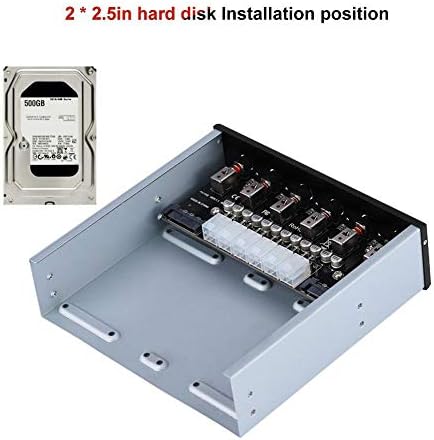 SATA externe Festplatte, HDD Power Control Switch 6 selbstsichernde Schalter Festplattenlaufwerk SAT