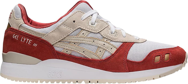 ASICS Lifestyle - Schuhe Herren - Sneakers Gel-Lyte III OG 37 EU Graubeigerot, 37 EU Graubeigerot