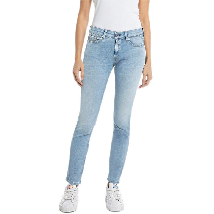 Replay Damen Jeans 31W / 30L Medium Blue 009, 31W / 30L Medium Blue 009