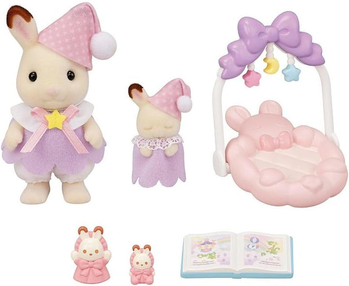 Sylvanian Families 5806 Schokoladenhasen Träumsüss Set, Spielset mit Tierfigur, Mit süssen Mäusefigu