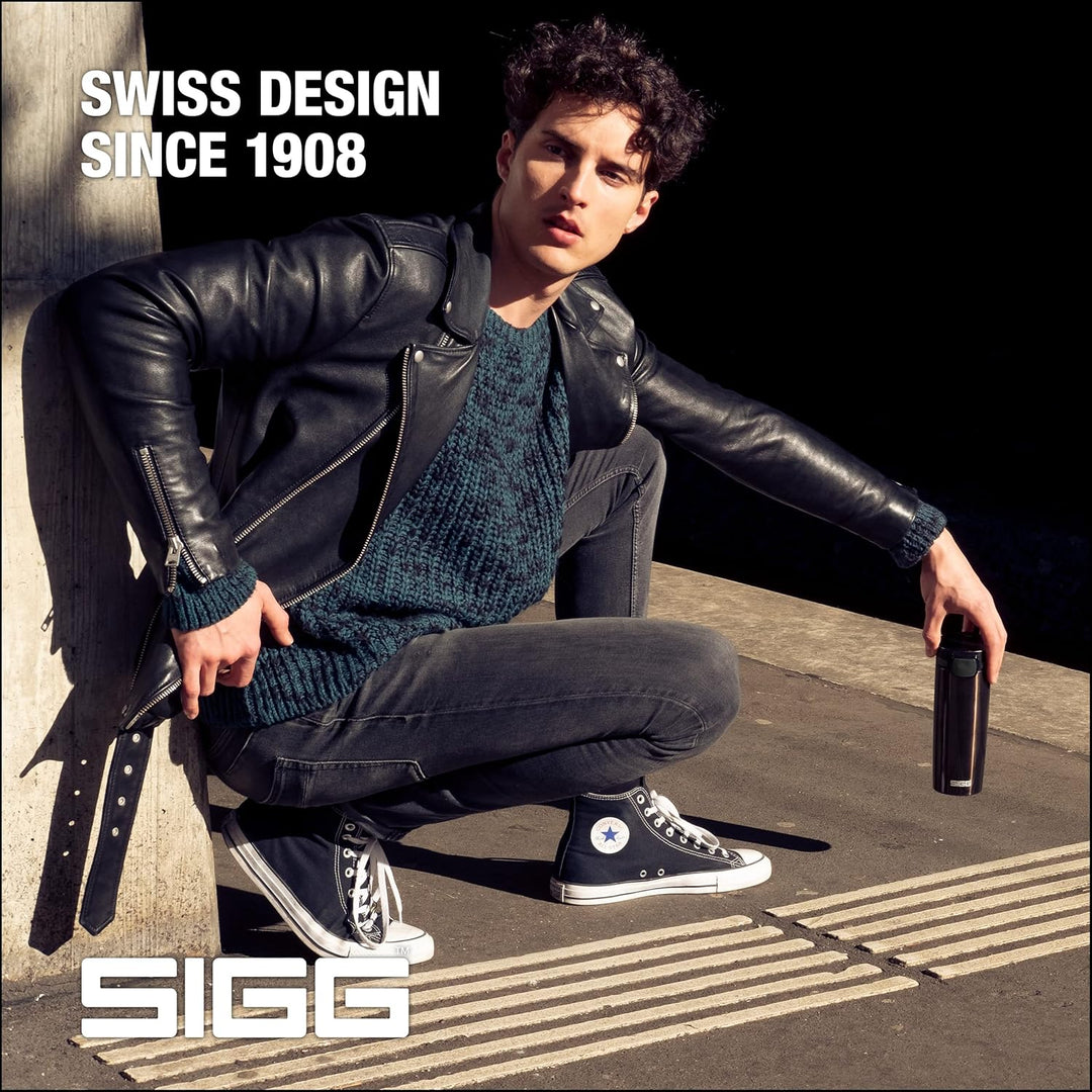 SIGG Miracle Thermobecher 0.47 L, schadstofffreier und isolierter Kaffeebecher, auslaufsicherer Coff