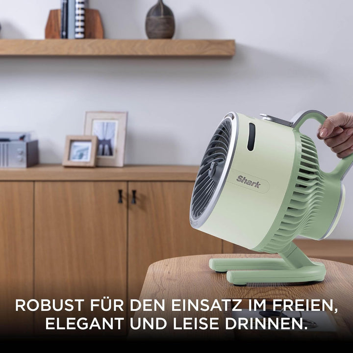 Shark FlexBreeze HydroGo Starker Ventilator mit Sprühnebel, Kühlung für drinnen &amp; draussen, leise &amp;