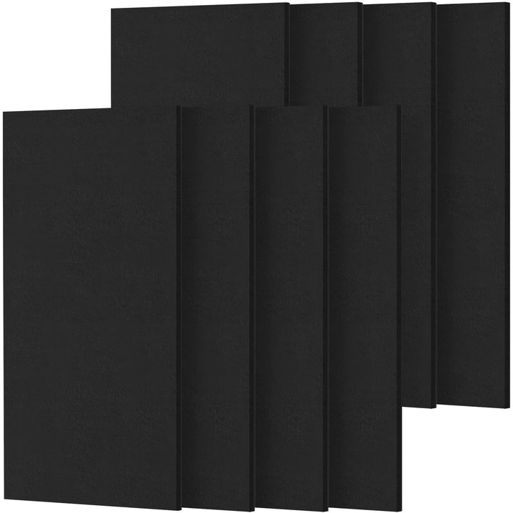 TONOR Gross Akustikpaneele Selbstklebend, 8 Pack 112x55 cm Schallschutzplatten Akustikplatten für Wa
