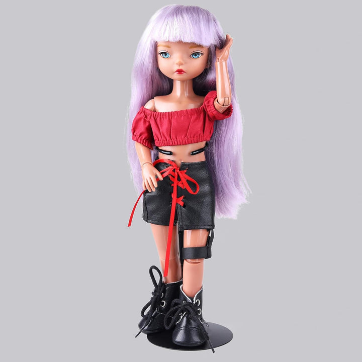 UCanaan 20 Stück Puppenständer - Action Figur Ständer mit erweiterbarem Taillendraht für 8„-14“ Pupp