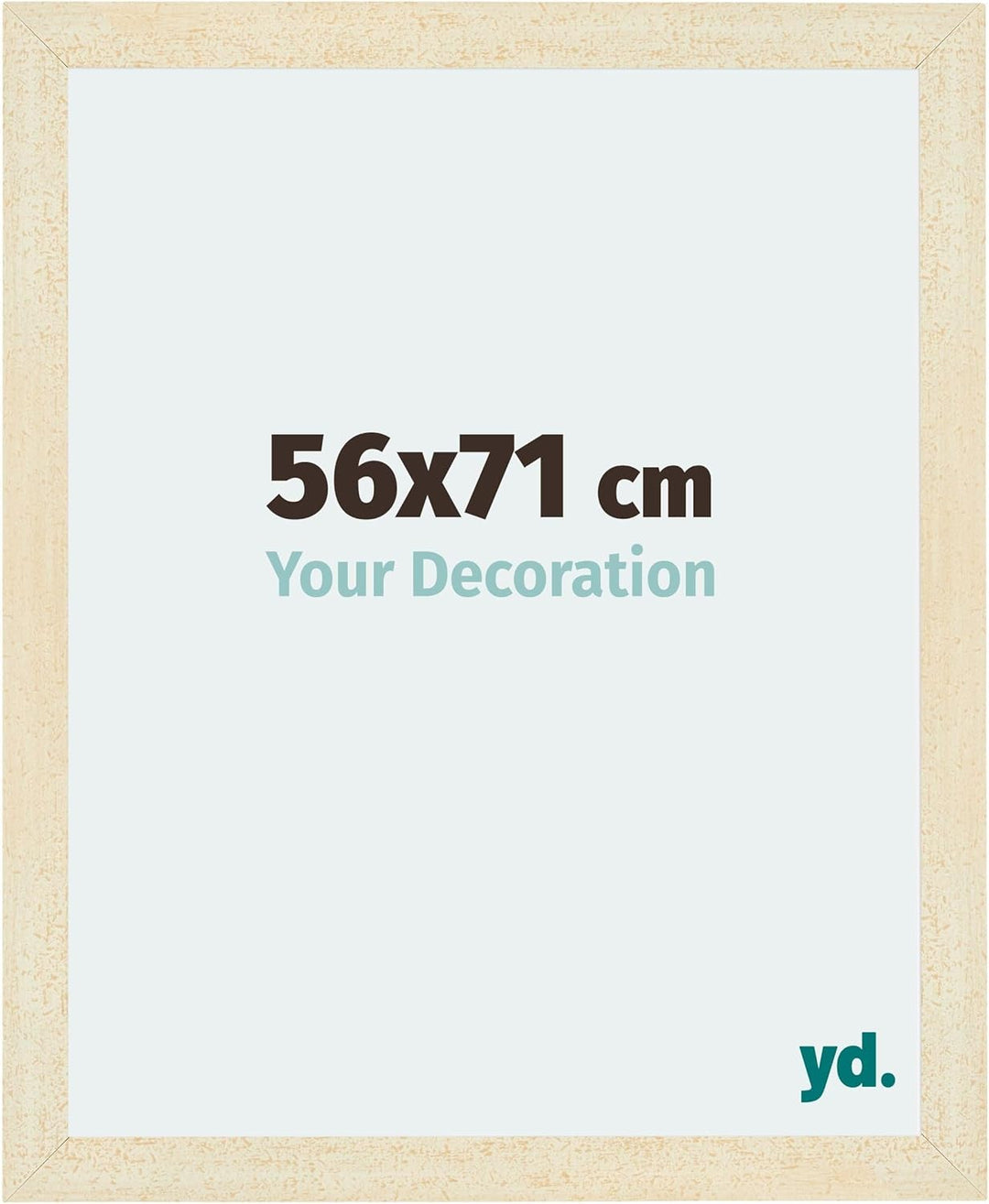 yd. Your Decoration - Bilderrahmen 56x71 cm - Bilderrahmen aus MDF mit Acrylglas - Antireflex - Ausg