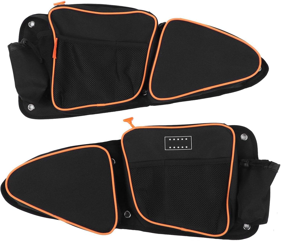 Yctze 2 Stück Seitentürbeutel UTV Vordertür Seitentasche Passend für Polaris RZR XP4 1000 2014-2020
