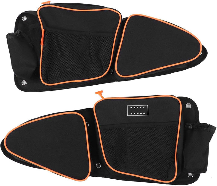 Yctze 2 Stück Seitentürbeutel UTV Vordertür Seitentasche Passend für Polaris RZR XP4 1000 2014-2020