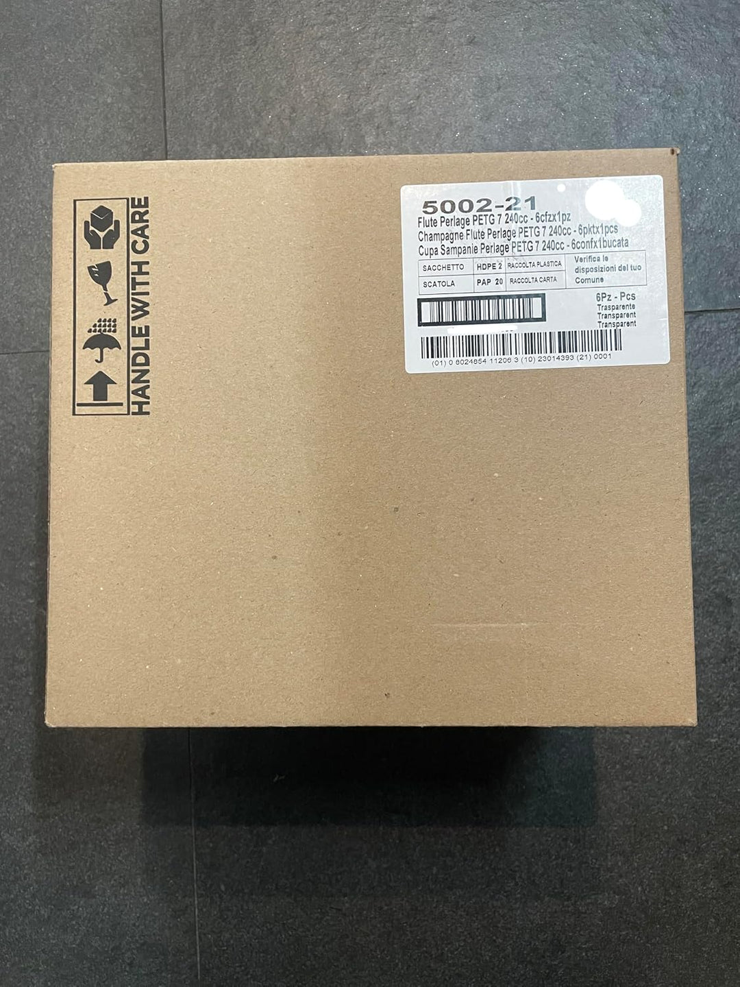 Doimoflair Weingläser aus Kunststoff bruchsicher Weinbecher Trinkgläser Cocktailglas Plastik 51 cl.
