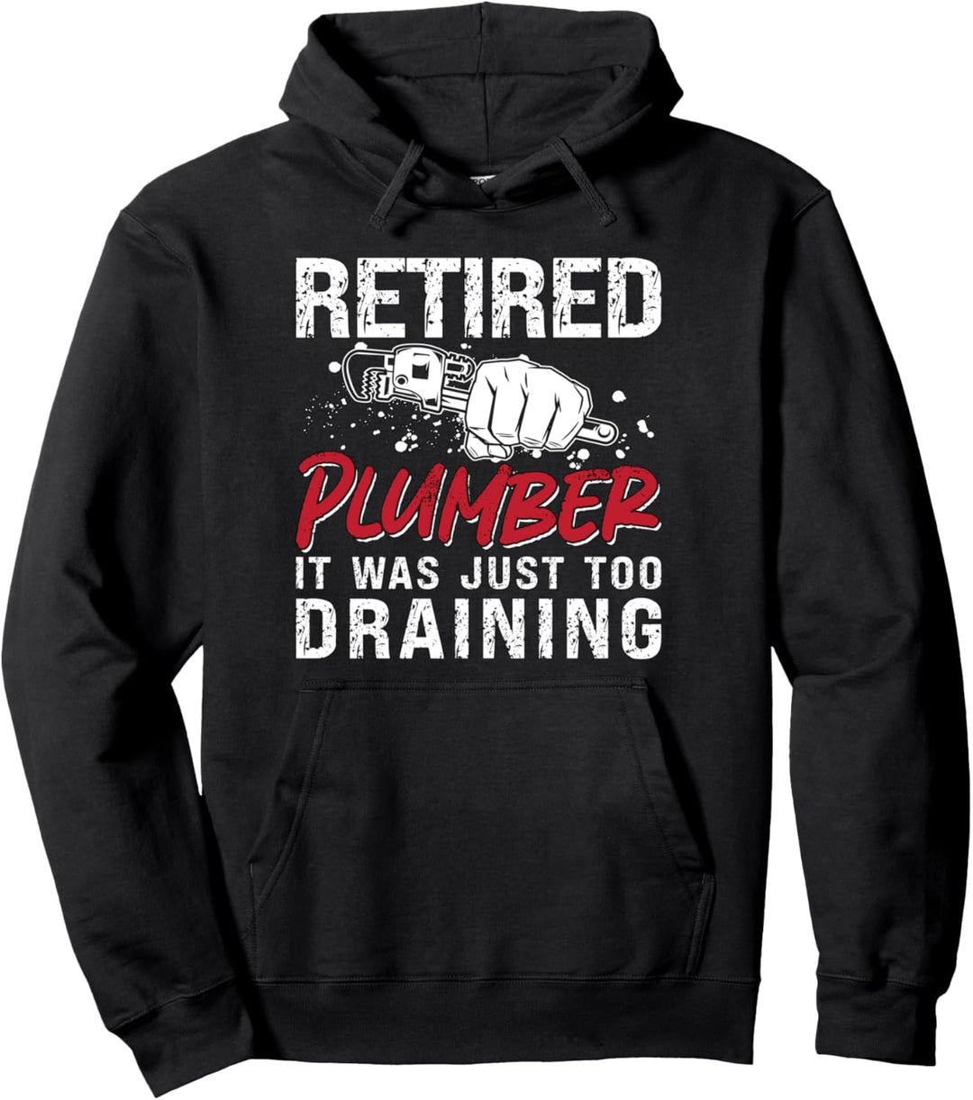 Pensionierter Klempner It Was Just Master Plumbing Trade Klempner Pullover Hoodie