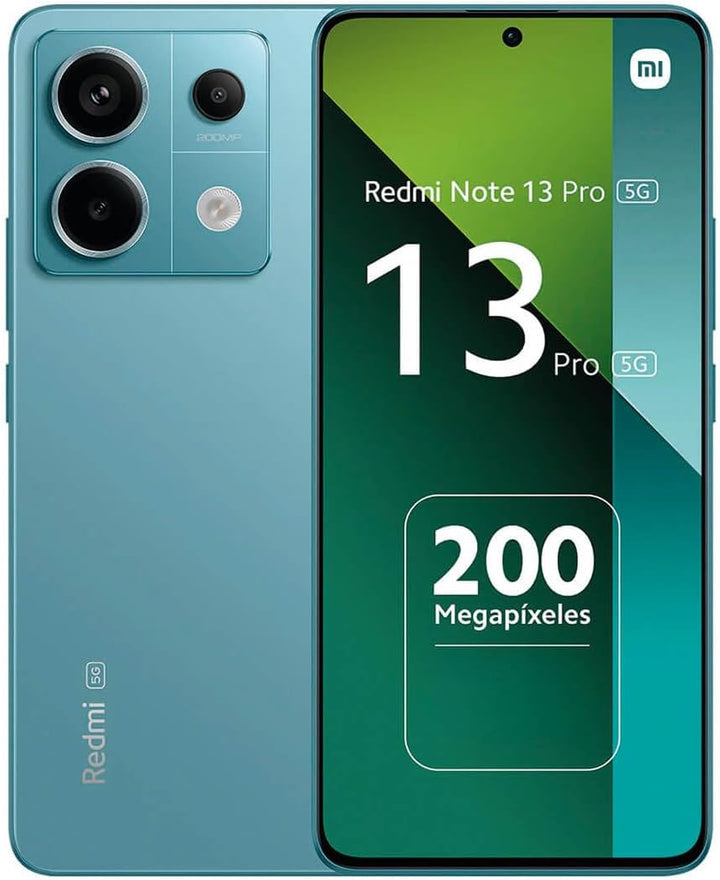 Xiaomi Redmi Note 13 Pro Smartphone, 5G, 8 + 256 GB, 16,67 cm (6,67 Zoll) Display, 1,5K 120 Hz AMOLE