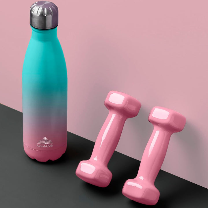Mont-Clair Trinkflasche Edelstahl - Thermosflasche - BPA-freie - Water Bottle, Edelstahl trinkflasch