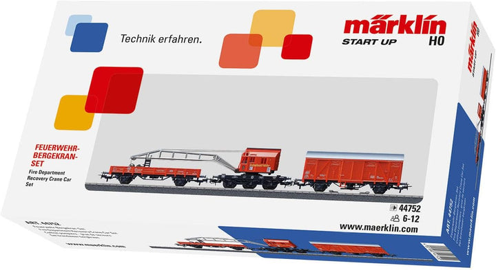 Märklin Start up 44752 - H0 Feuerwehr Bergekran-Set