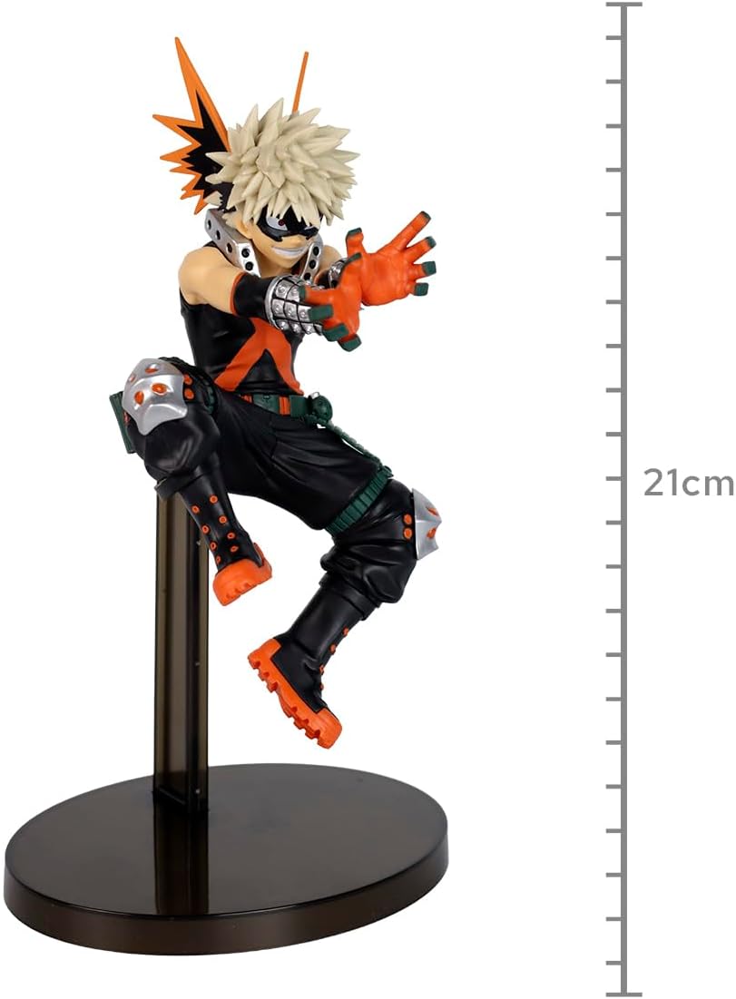 BANPRESTO My Hero Academia - Katsuki Bakugo - Figurine The Amazing Heroes 12cm