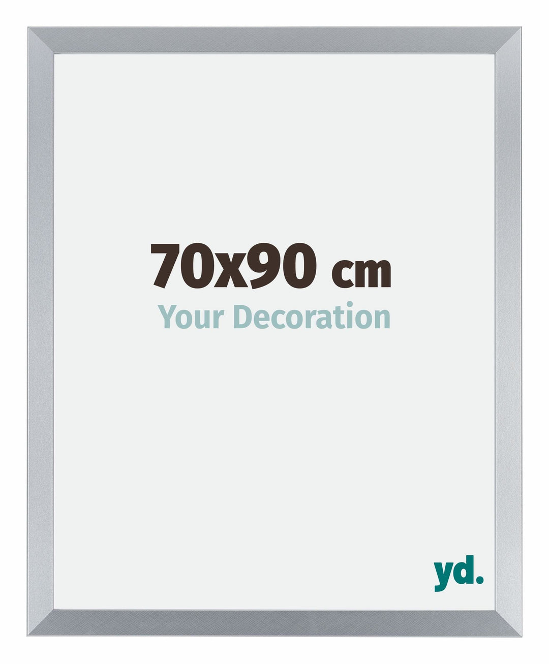yd. Your Decoration - Bilderrahmen 70,00x90,00 cm - Bilderrahmen aus MDF mit Acrylglas - Antireflex