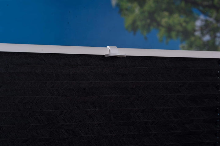 K-home Klemmfix-Plissee Palma Anthrazit 70 x 210 cm +++Verdunklung+++ 70 x 210 cm Anthrazit, 70 x 21