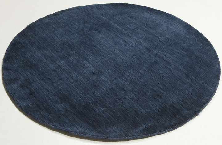 RugVista, Handloom, Teppich, Mittelflor, ∅ 150 cm, Rund, Wolle, Flur, Schlafzimmer, Küche, Wohnzimme