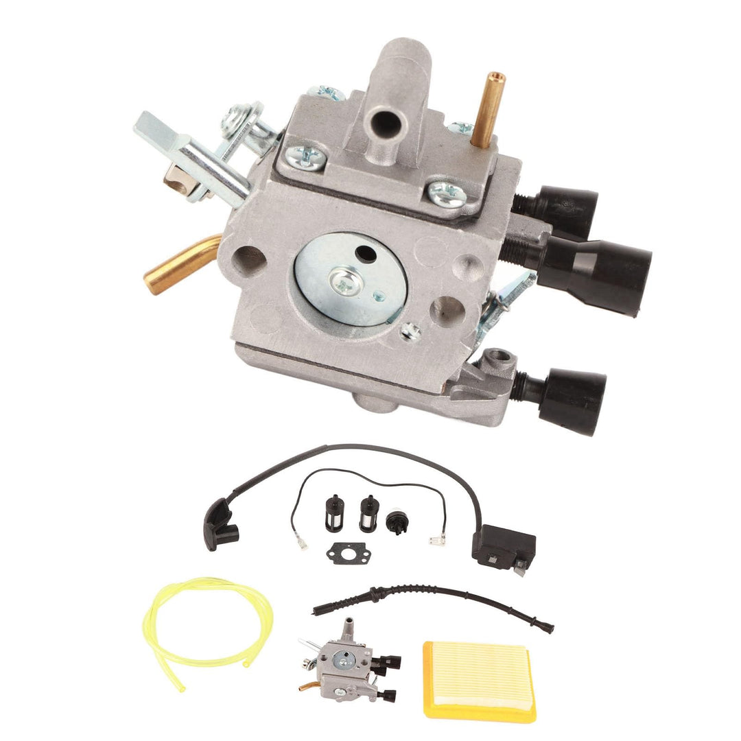 Vergaserfilter Zündspule Primer Luftfilter Kraftstoffschlauch Kit für STIHL FS 120 120r FS200 FS250