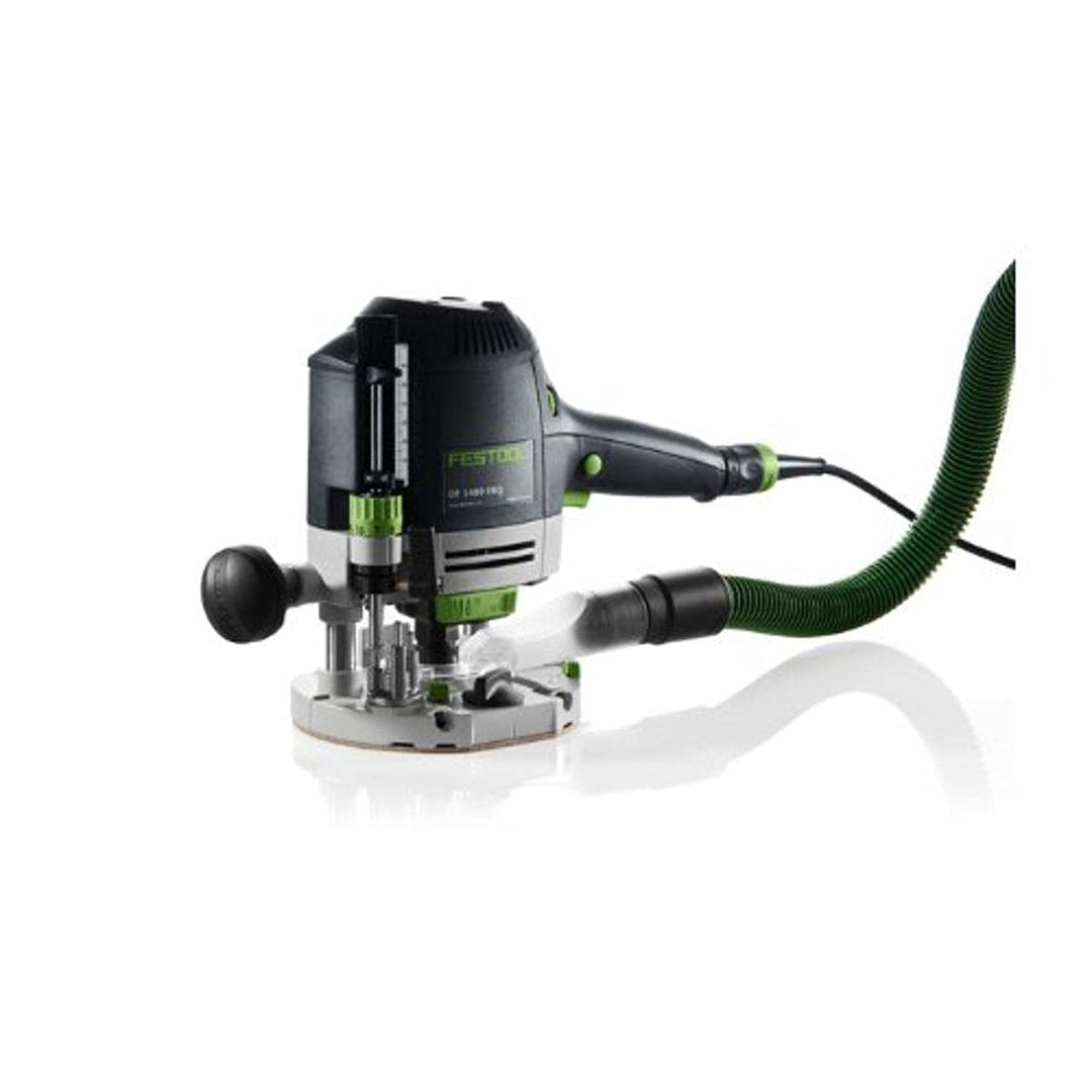 Festool 574341 Oberfräse OF 1400 EBQ-Plus, Schwarz, Silber