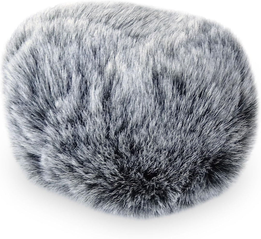 keepdrum WS-BK Fell-Windschutz Windscreen Windshield für Digital-Rekorder Videomikrofon Handy-Record