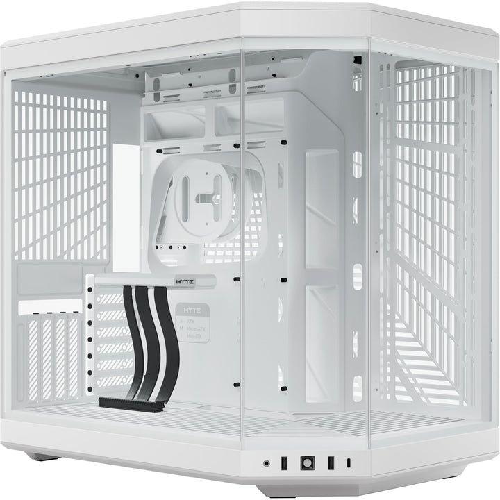 Hyte Y70 Mid Tower Gehäuse Schneeweiss (E-ATX/ATX/M-ATX/M-ITX)