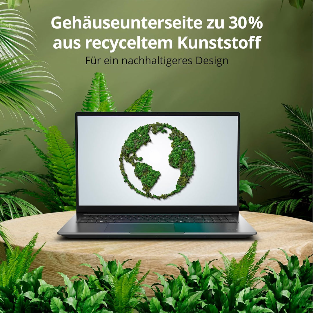 MEDION 43,9 cm (17,3 Zoll Full HD) S20 Laptop (Intel Core Ultra 7 155H, 16GB DDR5 RAM, 1TB PCIe SSD,