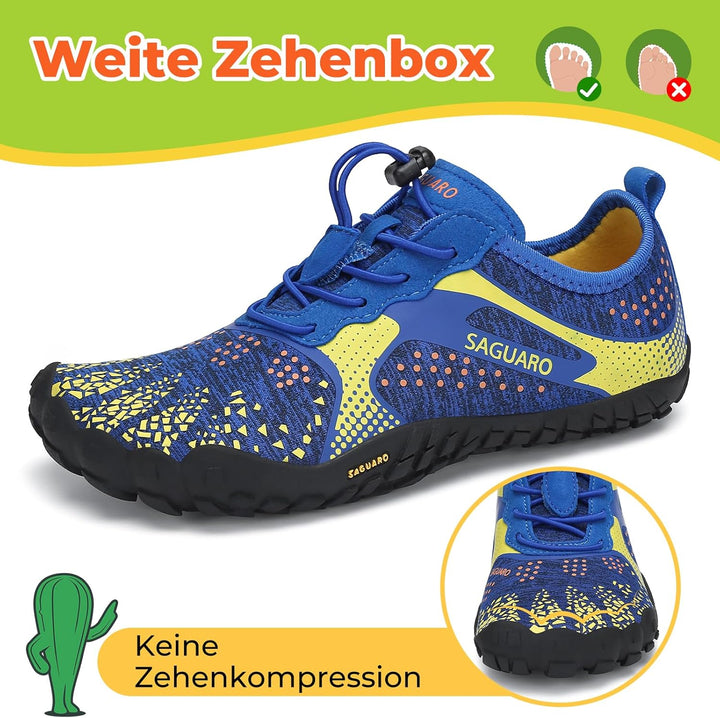 SAGUARO Barfussschuhe Kinder Barfussschuhe Schnell Trocknend Badeschuhe für Jungen Mädchen Gr.24-36,