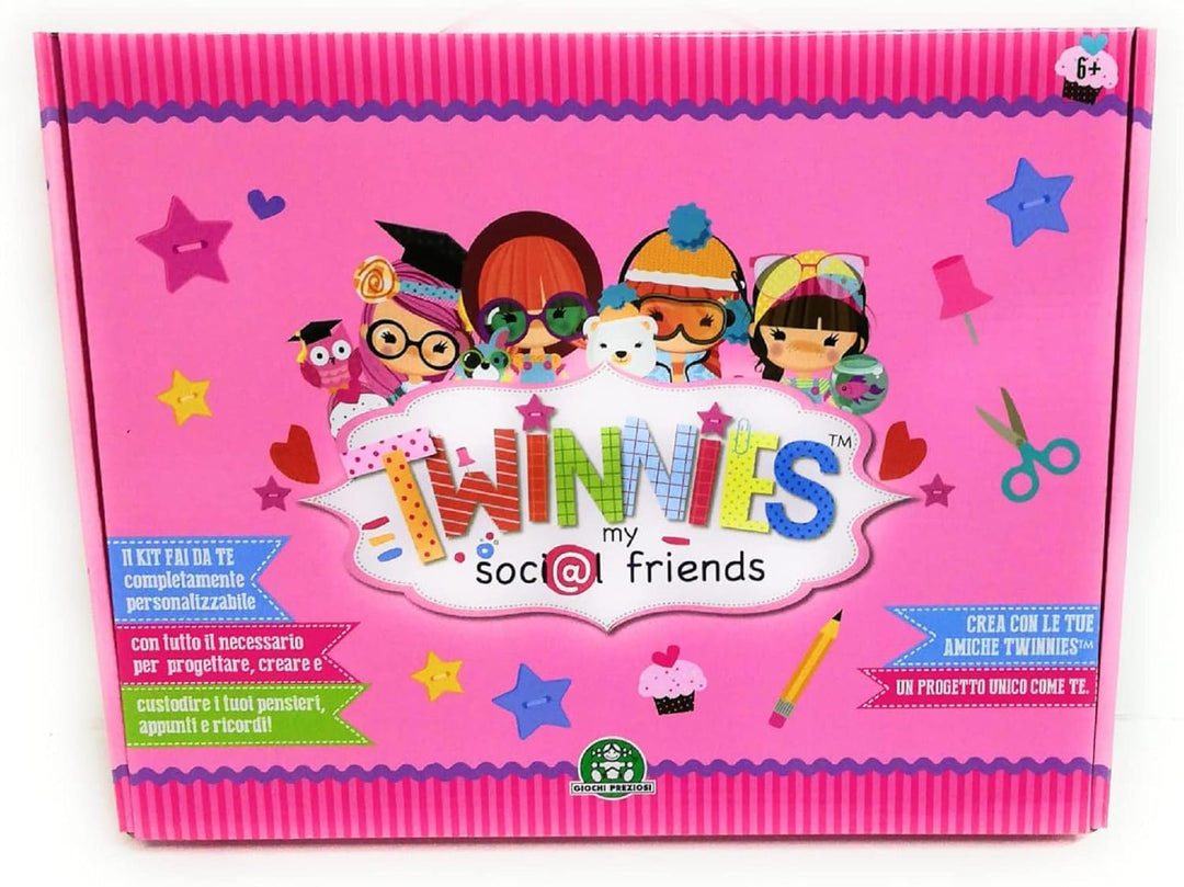 Giochi Preziosi Twinnies My Social Friends Deluxe Koffer von Annalise und Morgan TNN08000