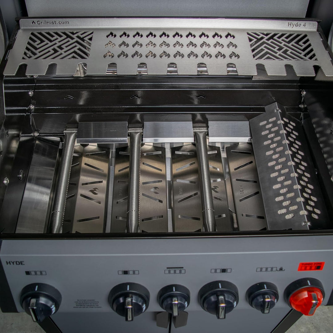 Grillrost.com Das Original Hitzereflektor für Enders Hyde 3|4|6 - Sorgt für gleichmässige Hitze auf
