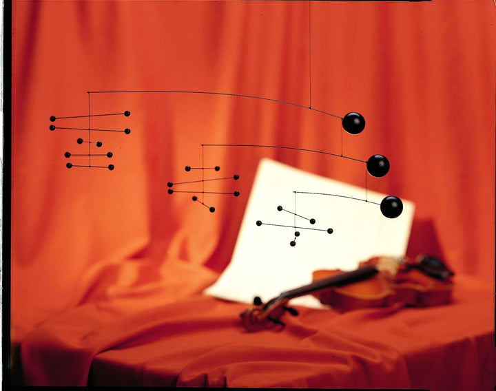 Flensted Symphony Mobile, Stahl, schwarz, 19x61cm