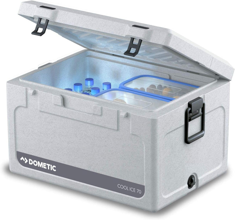 DOMETIC Cool-Ice CI 70, tragbare Passiv-Kühlbox / Eisbox, 71 Liter, für Auto, Lkw, Boot oder Camping