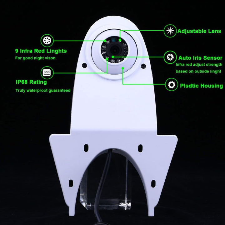 Wasserdicht Rückfahrsystem Rückfahrkamera im 3.Bremslicht Replacement für Transporter Kasten Kombi C
