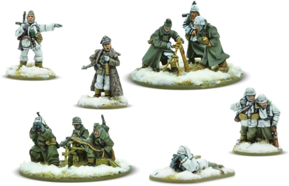 Bolt Action Warlord Games German Army Support Group (Winter) (402212009)