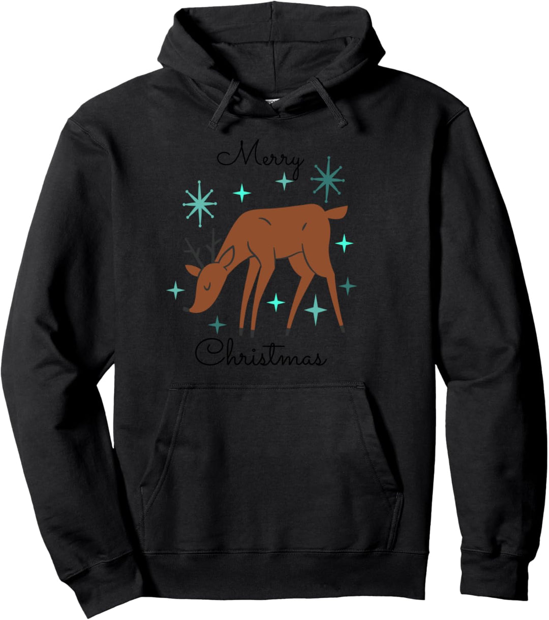 Merry Christmas Rentier Weihnachten Xmas Pullover Hoodie