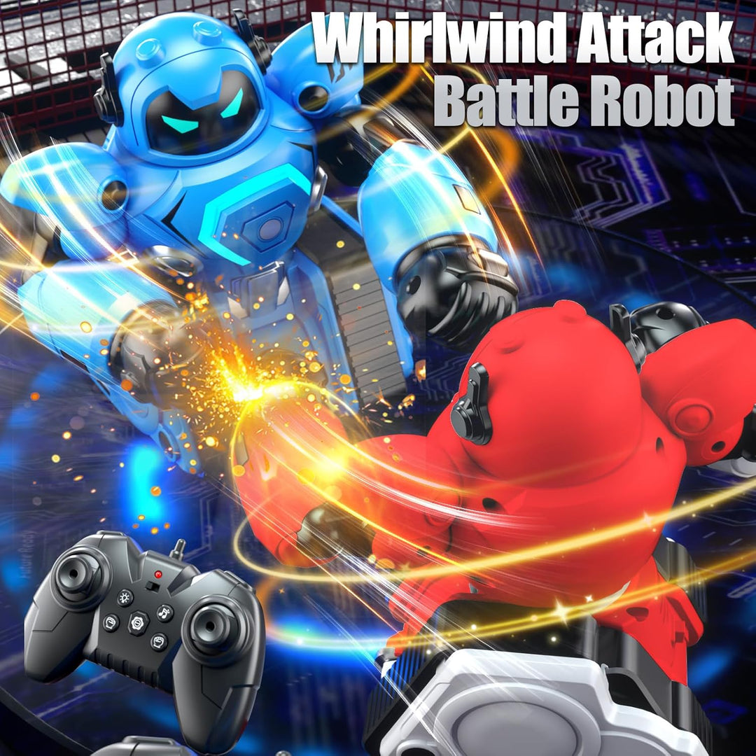 OBEST Ferngesteuerte Roboter für Kinder, Kombat Boxkampf Roboter, Fussballspiel Duell-Kampfmodus, Sp
