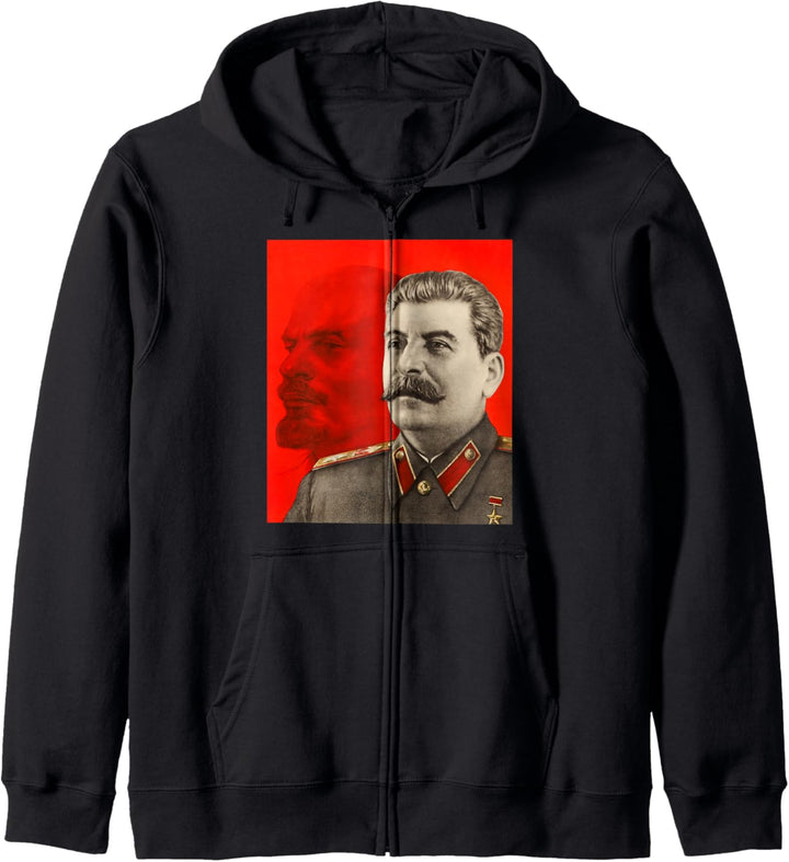 Wladimir Lenin Joseph Stalin Sowjetunion UdSSR Kommunist Kapuzenjacke