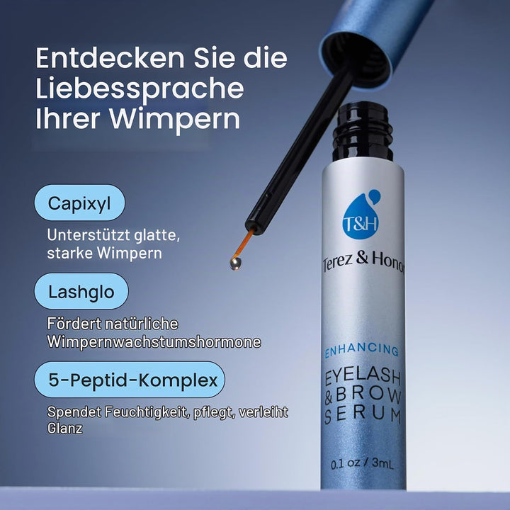 Falsche Wimpern Magnetisch,Premium Eyelash Growth Serum