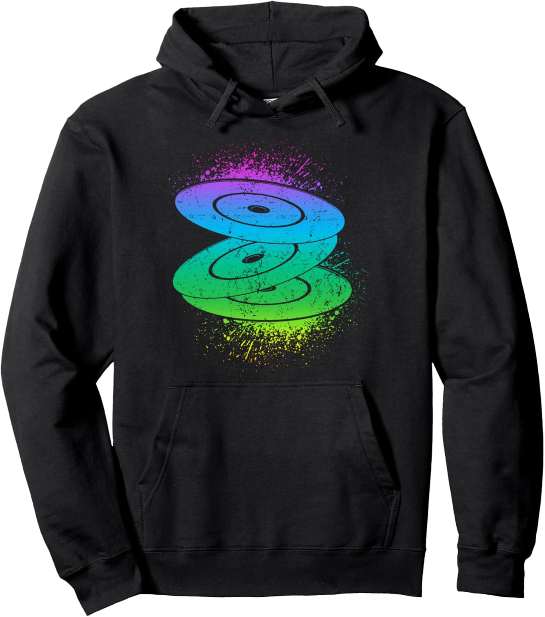 Vinly Plattenspieler Schallplatte Pullover Hoodie
