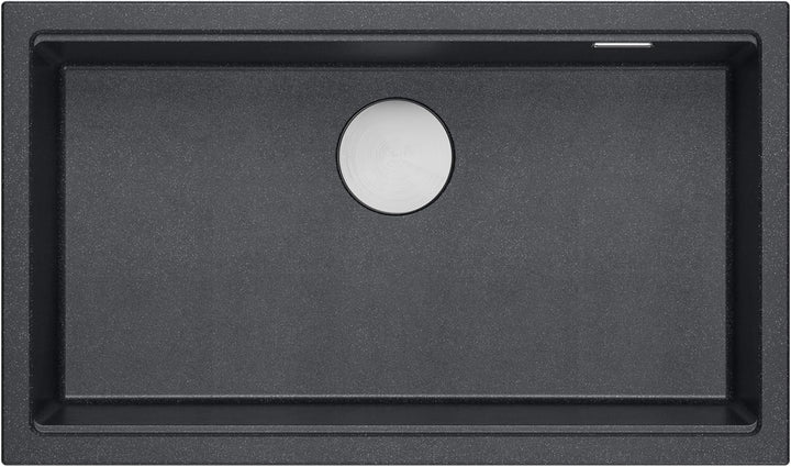 QUADRON | LOGAN 110 | Küchenspüle | 1-Kammer-Spüle | Masse: 70 x 37 x 23,5 cm | Schrankunterbau ab 8