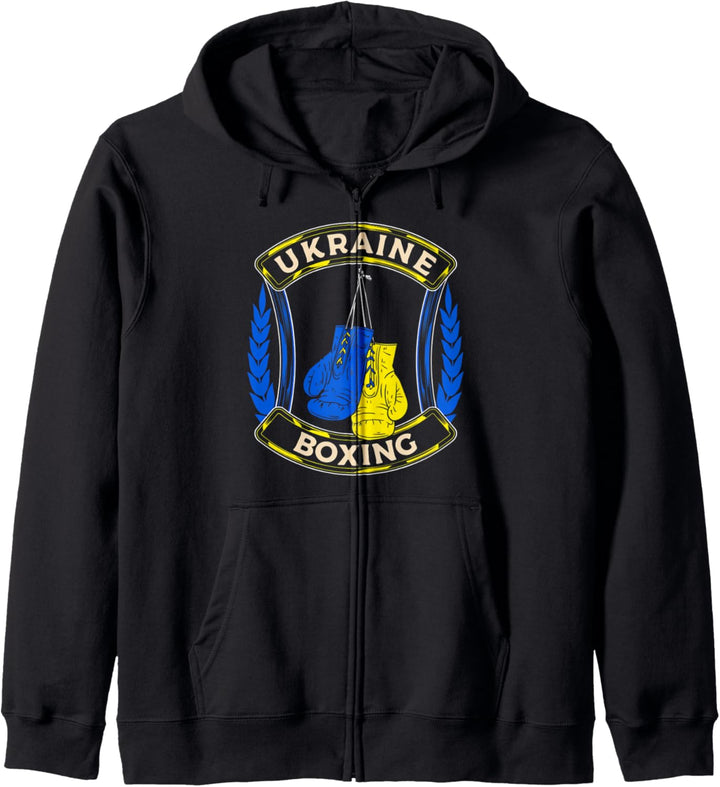 Ukrainische Boxsport-Nationalmannschaft des ukrainischen Patrioten Kapuzenjacke