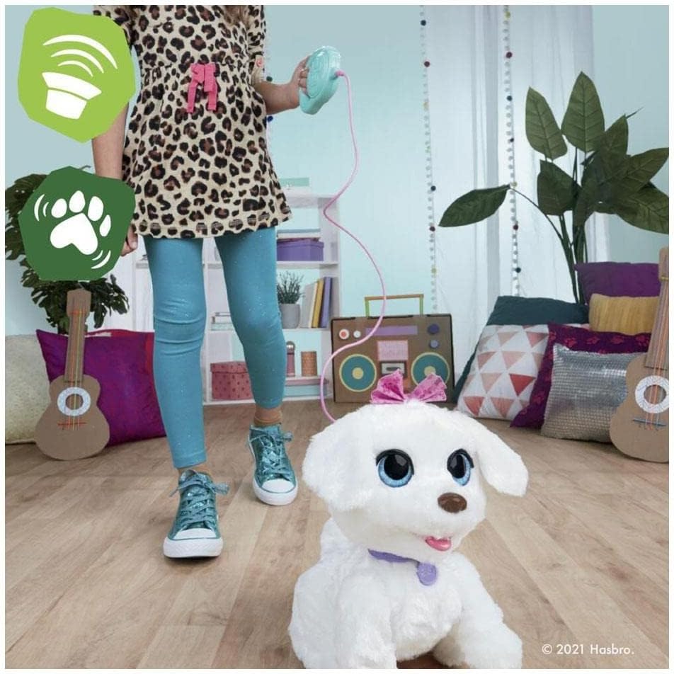 FurReal Hasbro GoGo, Mein tanzendes Hündchen, interaktives, elektronisches Tierchen, 50+ Geräusche u