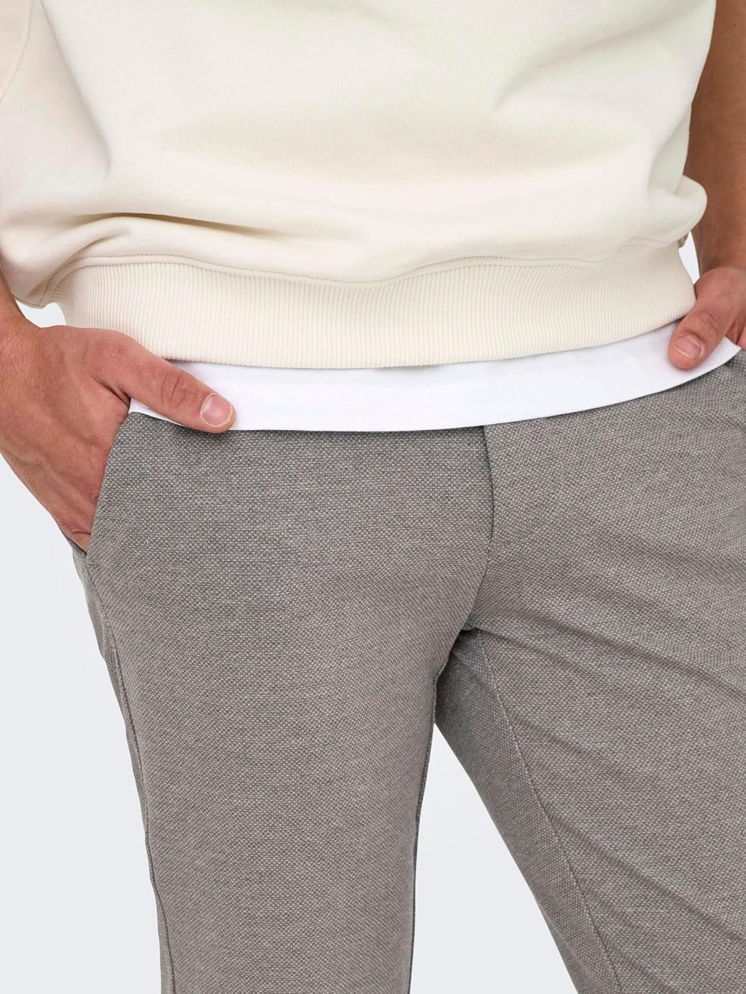 ONLY &amp; SONS Male Chino Hose ONSMARK Verjüngt Chino Hose 28W / 30L Tobacco Brown, 28W / 30L Tobacco B